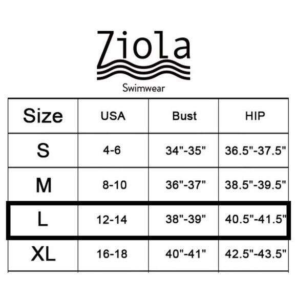 Maternity Swimsuit One Piece Front Cross Swimsuit, Size Large - Picture 6 of 6